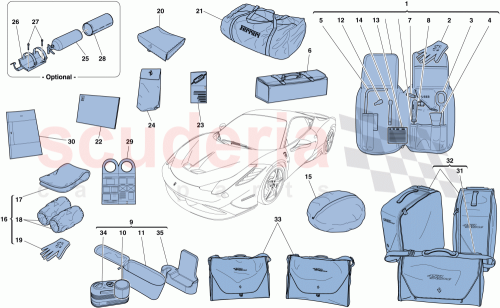 Part Diagram for Ferrari 85314000