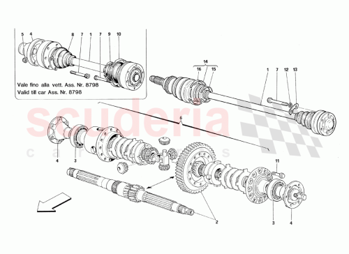Part Diagram for Ferrari 95860404