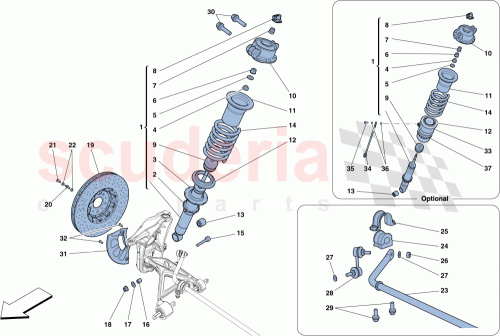 Part Diagram for Ferrari 254942