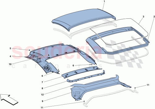 Part Diagram for Ferrari 81861500