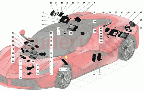 Part Diagram for Ferrari 294319