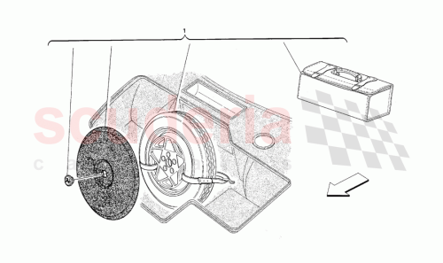 Part Diagram for Ferrari 70000903