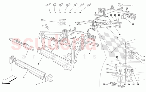 Part Diagram for Ferrari 65902300