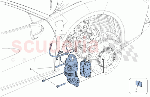 Part Diagram for Ferrari 292473