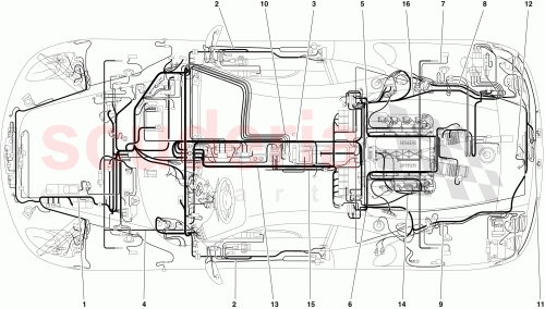 Part Diagram for Ferrari 253620