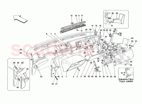 Part Diagram for Ferrari 63622400