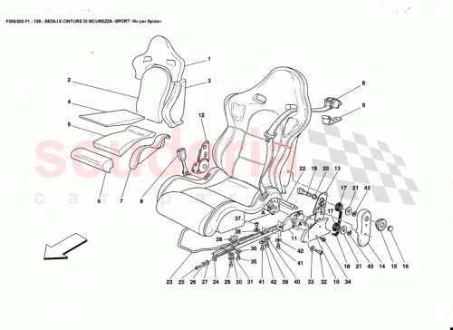 Part Diagram for Ferrari 657337