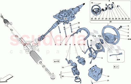 Part Diagram for Ferrari 308323