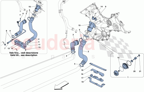 Part Diagram for Ferrari 249010