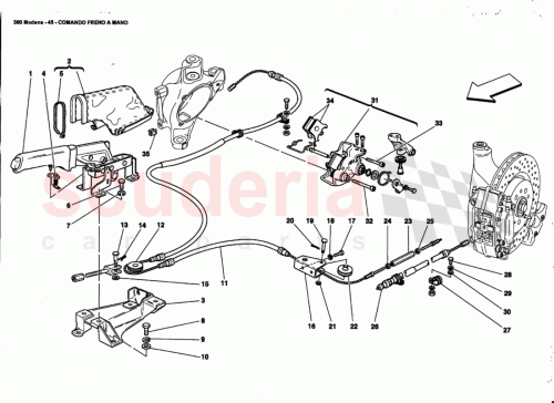 Part Diagram for Ferrari 173526