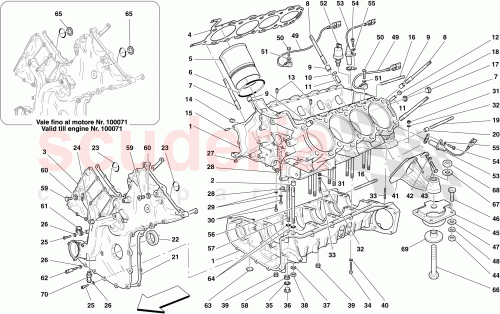Part Diagram for Ferrari 252274