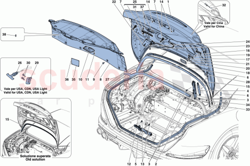 Part Diagram for Ferrari 86488700