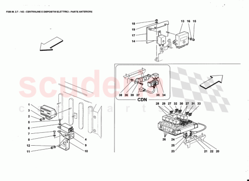Part Diagram for Ferrari 137836