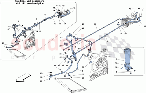 Part Diagram for Ferrari 82916700