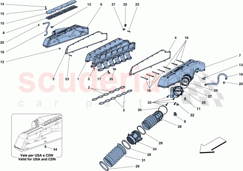 Part Diagram for Ferrari 282233