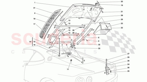 Part Diagram for Ferrari 65980600