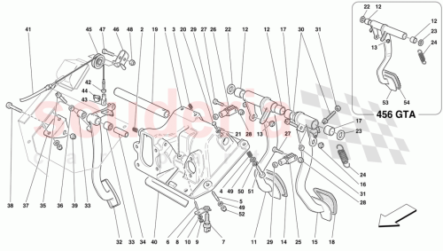 Part Diagram for Ferrari 153454