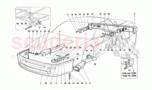 Part Diagram for Ferrari 64477210