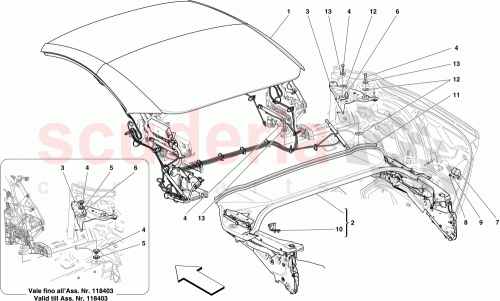 Part Diagram for Ferrari 80553200