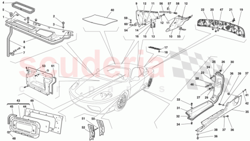 Part Diagram for Ferrari 64018500