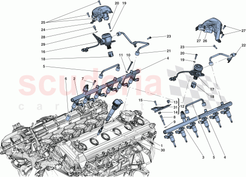 Part Diagram for Ferrari 254516