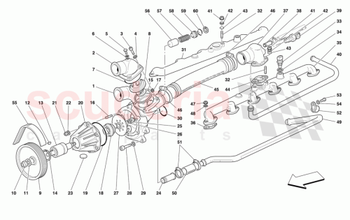 Part Diagram for Ferrari 142103