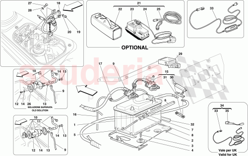 Part Diagram for Ferrari 200857