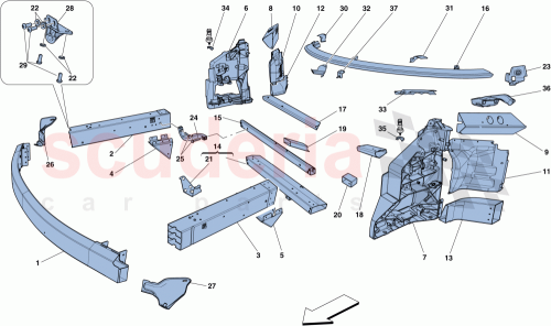 Part Diagram for Ferrari 266098
