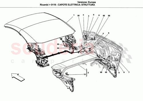 Part Diagram for Ferrari 804133