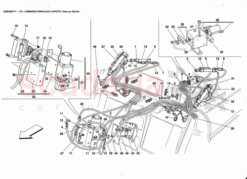 Part Diagram for Ferrari 177803