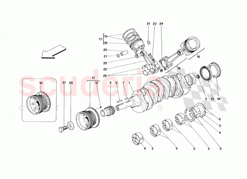 Part Diagram for Ferrari 106183