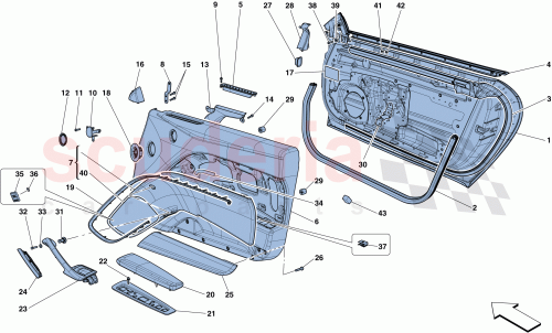 Part Diagram for Ferrari 84824712