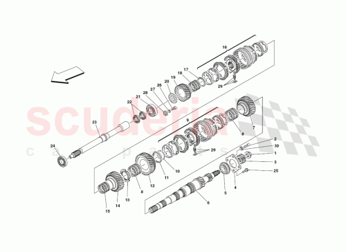 Part Diagram for Ferrari 183970