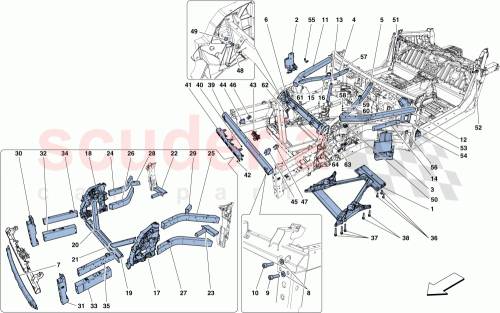 Part Diagram for Ferrari 16044434