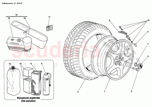 Part Diagram for Ferrari 218235