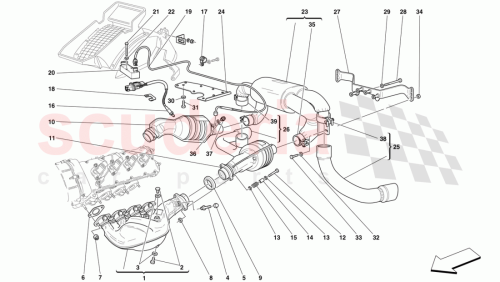 Part Diagram for Ferrari 183412