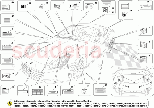 Part Diagram for Ferrari 288784
