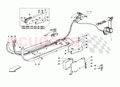Part Diagram for Ferrari 13297517