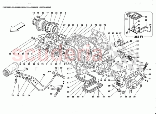 Part Diagram for Ferrari 170805
