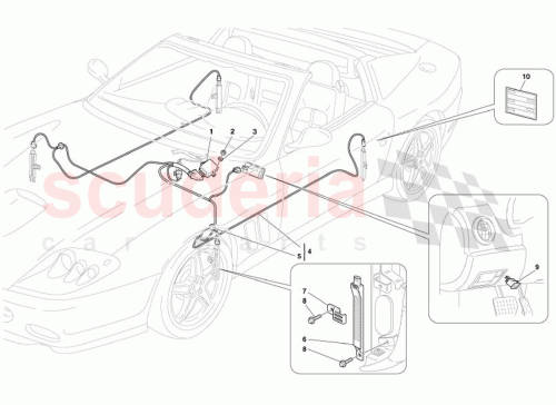 Part Diagram for Ferrari 187504
