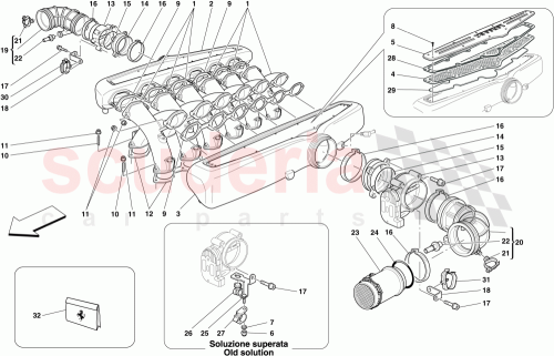 Part Diagram for Ferrari 14461180
