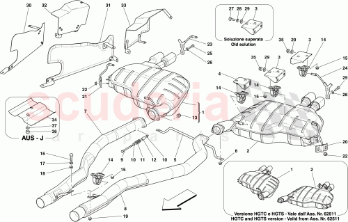 Part Diagram for Ferrari 191586