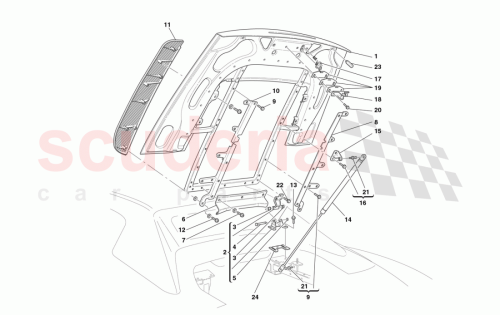Part Diagram for Ferrari 65784211