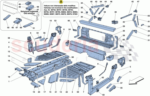 Part Diagram for Ferrari 274086