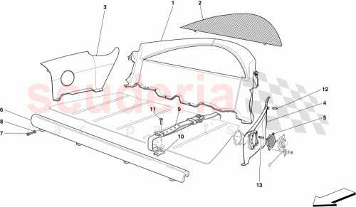Part Diagram for Ferrari 68554600