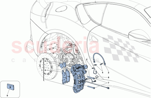 Part Diagram for Ferrari 335718