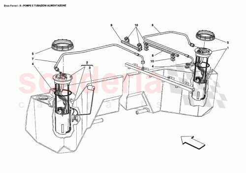 Part Diagram for Ferrari 204998