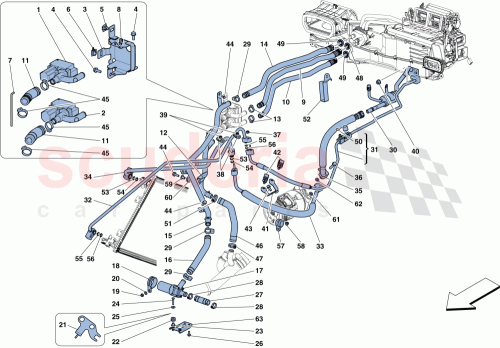 Part Diagram for Ferrari 260083