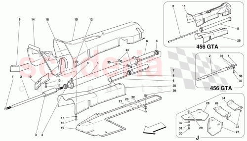 Part Diagram for Ferrari 64888300