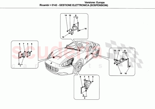 Part Diagram for Ferrari 238245